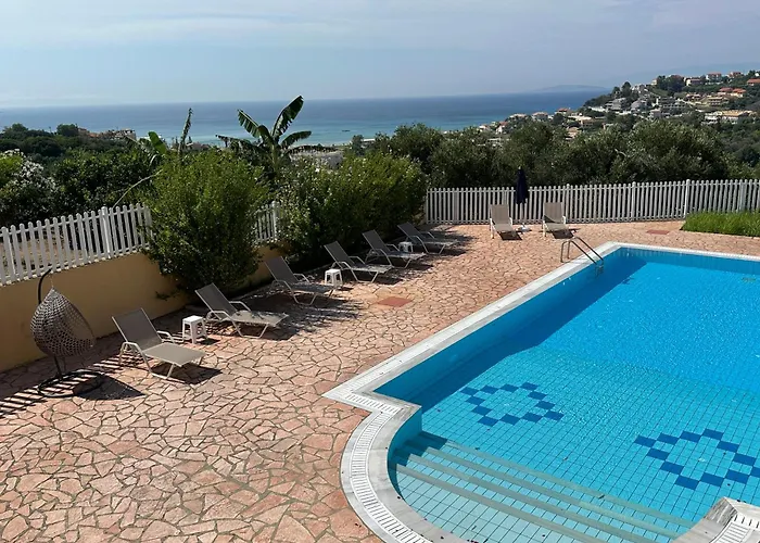 Avra Arillas Sunsets And Large Pool 别墅 阿里拉斯